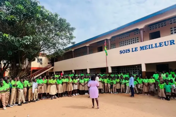 La Voie School building in Lomé, Togo
